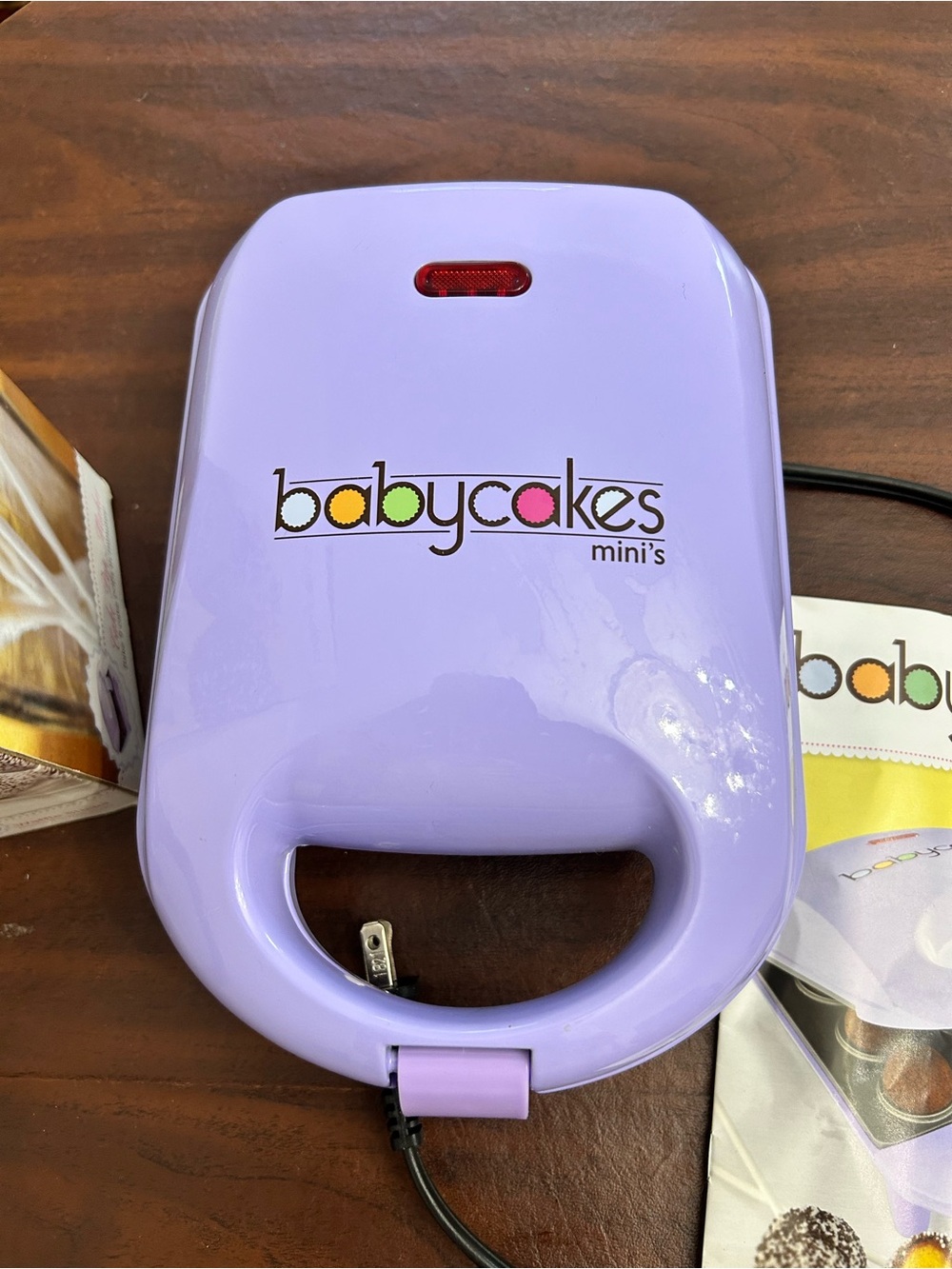 Babycakes Mini's Purple Mini Cake Pop Maker